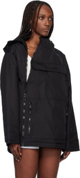 Coperni Black Asymmetric Parka