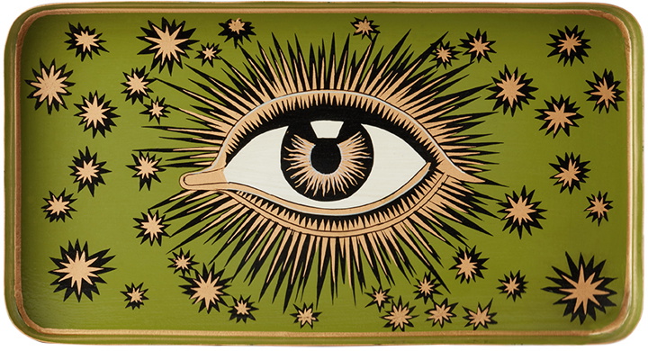 Photo: Les-Ottomans Green & Gold Eye Tray