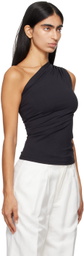 ANINE BING Black Camila Top
