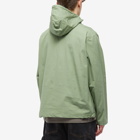 Nike Men's Life Woven Pullover Field Jacket in Oil Green/White