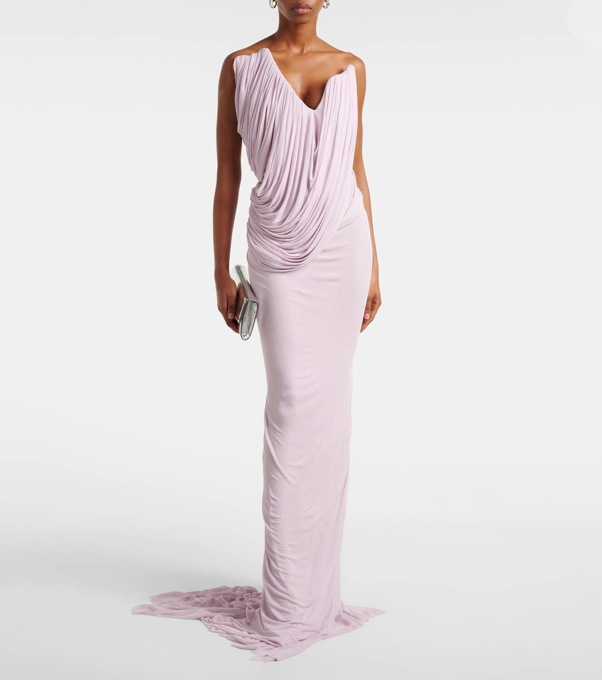 Maticevski Systema gathered jersey gown Maticevski