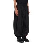 Y-3 Black Gradient 3-Stripes Nylon Track Pants