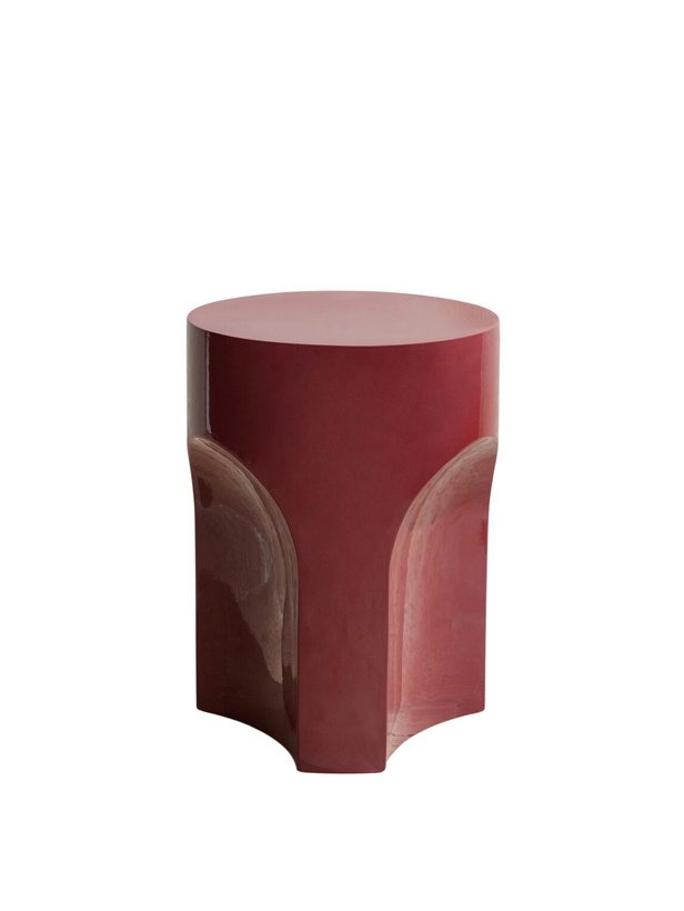 Photo: The Conran Shop - Doric Ceramic Side Table - Red