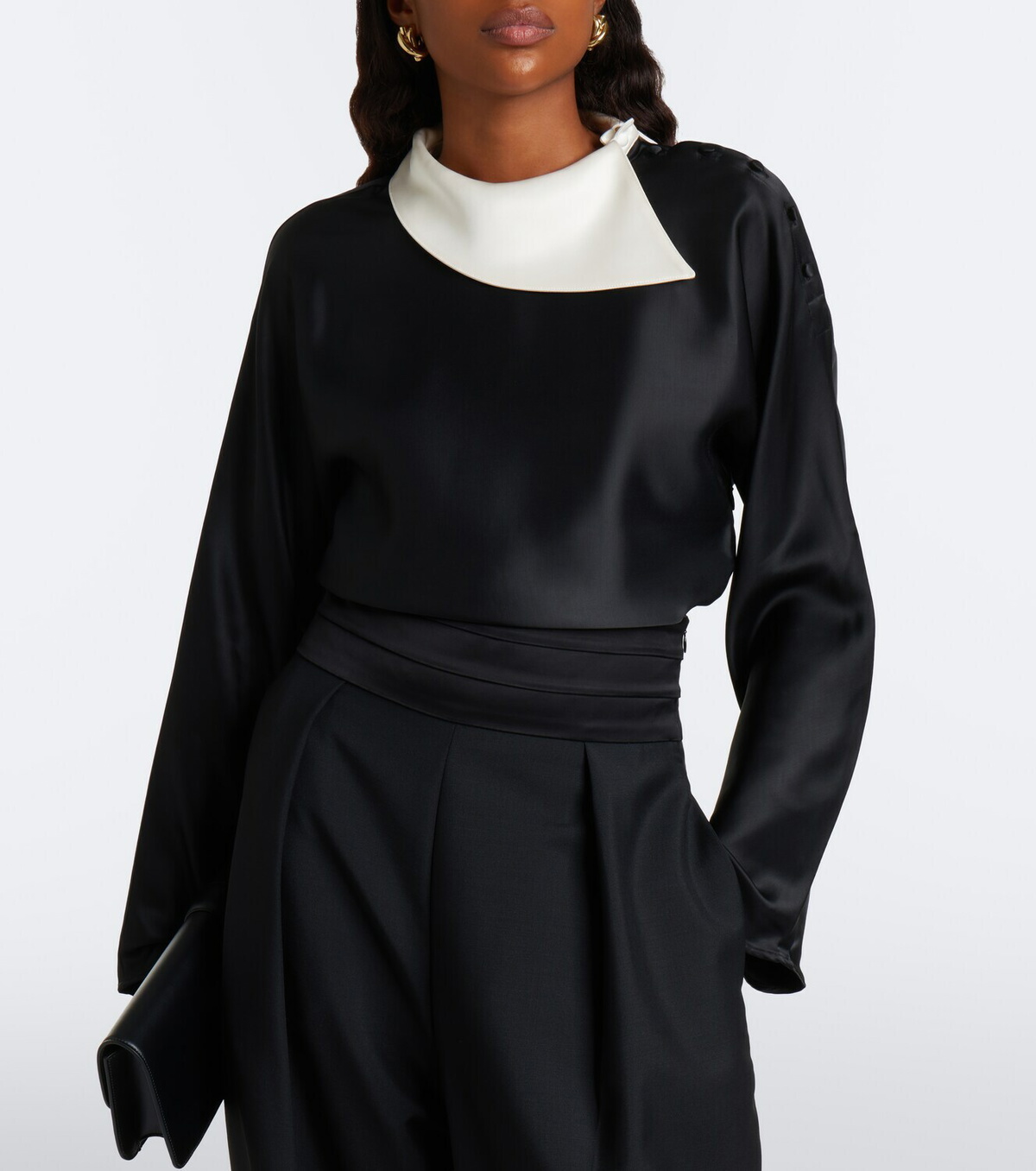 Róhe Satin blouse