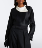 Róhe Satin blouse