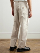 Carhartt WIP - Walter Double Knee Straight-Leg Cotton-Canvas Trousers - Neutrals