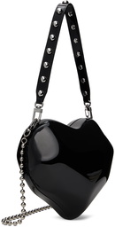 SIMONMILLER Black Molded Heart Bag