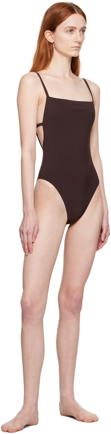 Lido Brown Tre Swimsuit