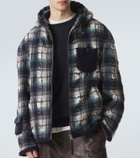 Loewe Plaid wool and linen jacket