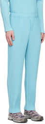 HOMME PLISSÉ ISSEY MIYAKE Blue Color Pleats Trousers