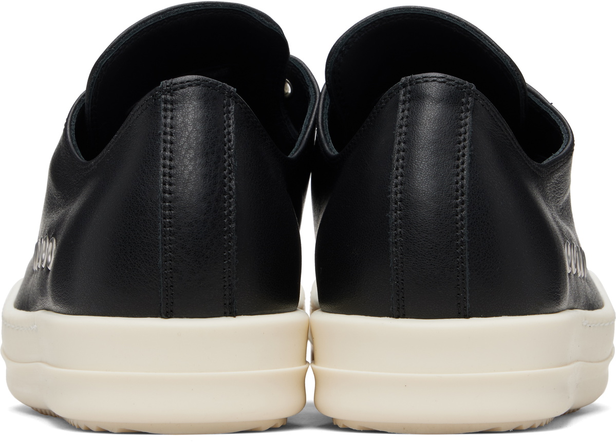 Rick Owens Black Temple Extreme Low Sneakers