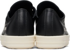 Rick Owens Black Temple Extreme Low Sneakers