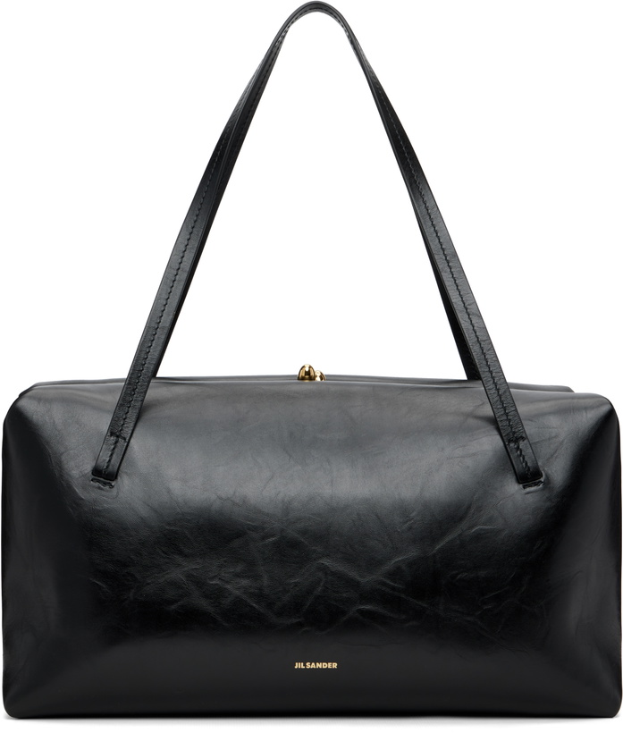 Photo: Jil Sander Black Goji Pillow Medium Bag