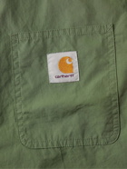 CARHARTT WIP - Creek Organic Cotton-Poplin Shirt - Green