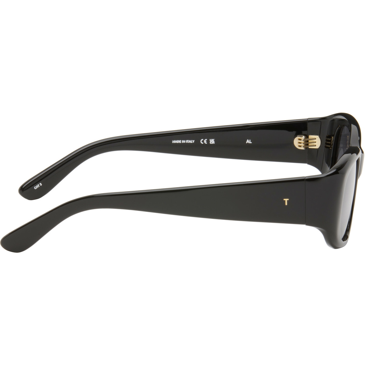 THISTLES Black 'The Al' Sunglasses
