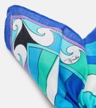 Pucci Iride bow-deatil cotton head wrap