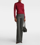 Carolina Herrera Turtleneck virgin wool and silk sweater