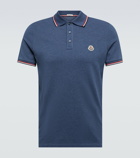 Moncler - Cotton piqué polo shirt