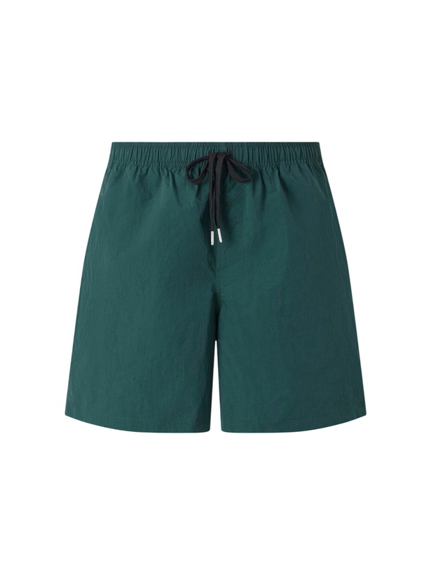 Photo: Corridor - Shell Drawstring Shorts - Green