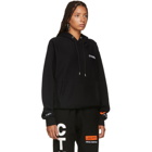 Heron Preston Black Handle With Care Hoodie