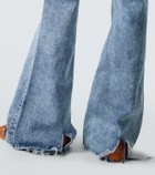 Junya Watanabe High-rise flared jeans