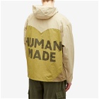 Human Made Men's Anorak Parka Jacket in Beige