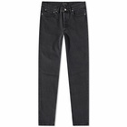 A.P.C. Men's Petit New Standard Jean in Washed Black