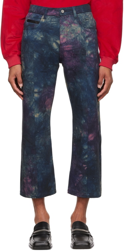 Photo: PALMER Purple Tie-Dye Jeans