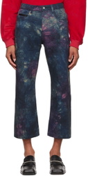 PALMER Purple Tie-Dye Jeans