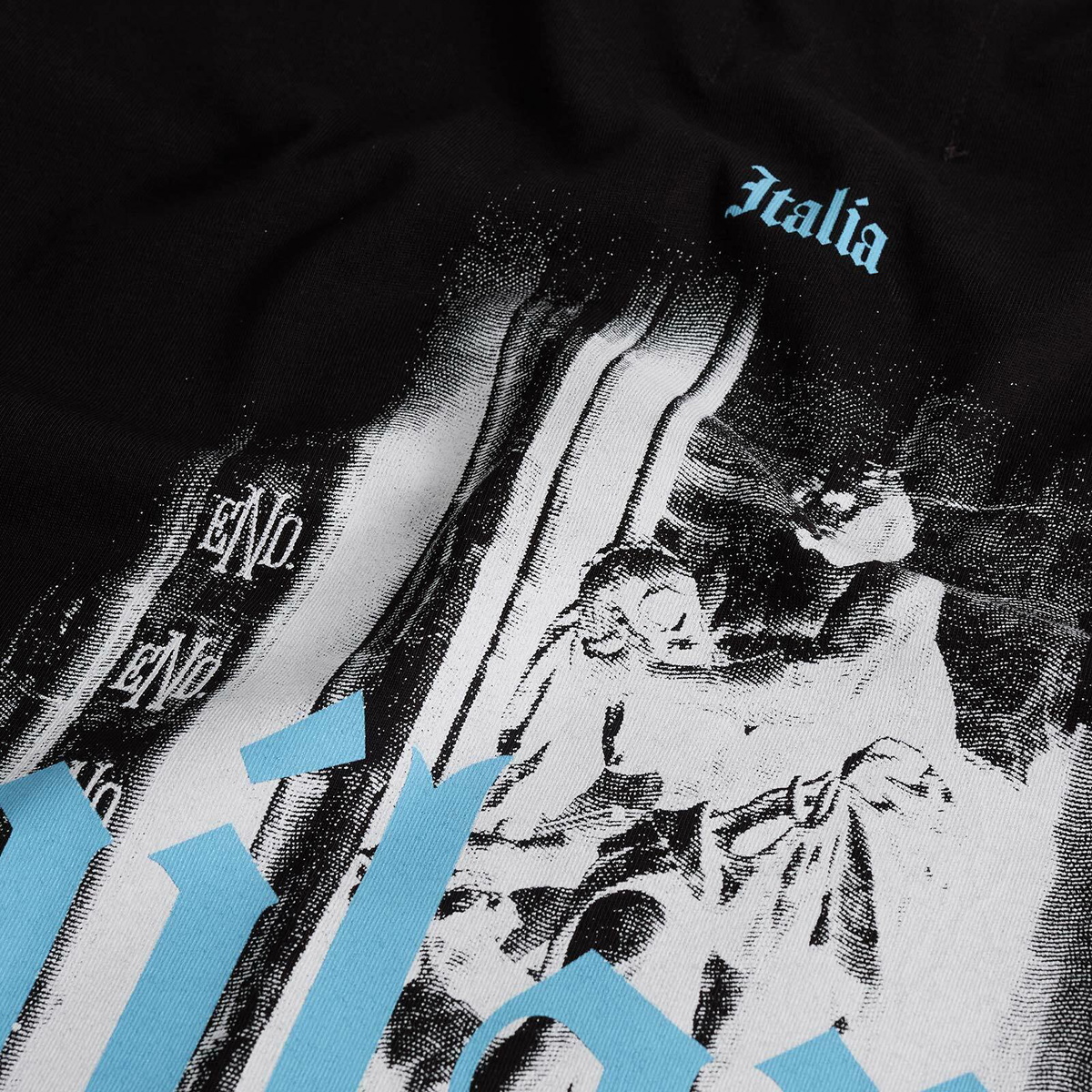END. Milano Sculpture T-Shirt in Black