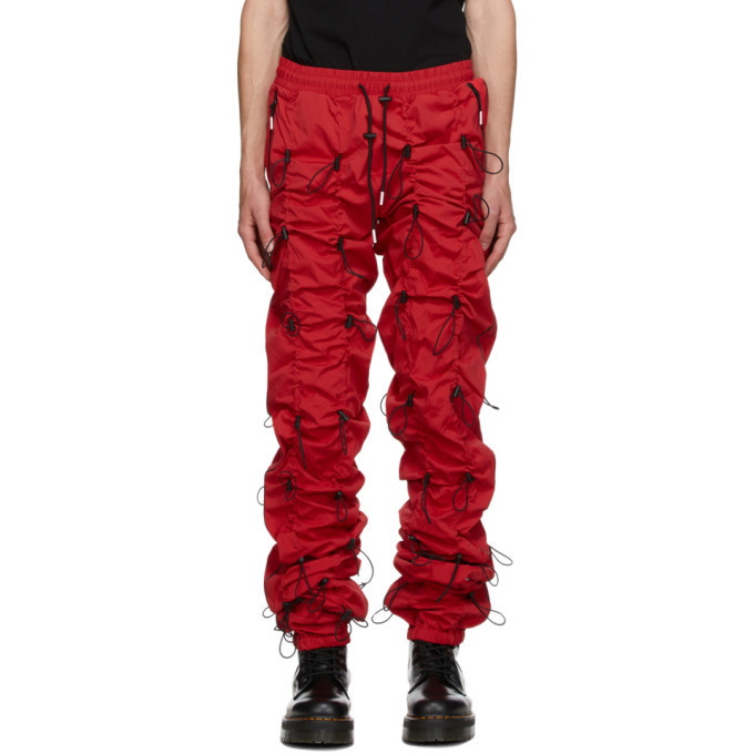 Photo: 99% IS Red and Black Gobchang Lounge Pants