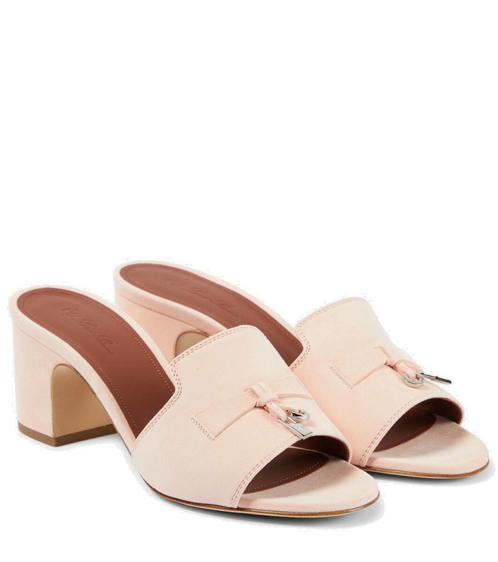 Photo: Loro Piana Summer Charms suede mules