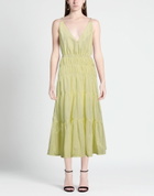 Maje Womens Maxi dress Pastel in Yellow