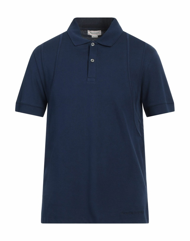 Photo: Mcqueen Mens Polo shirt in Navy