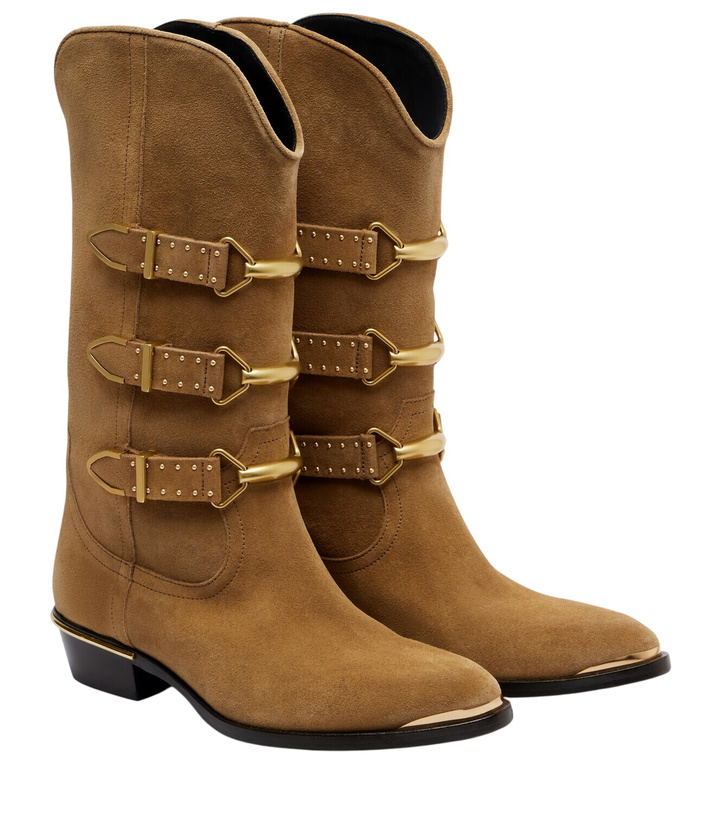 Photo: Isabel Marant Mexia 35 suede cowboy boots