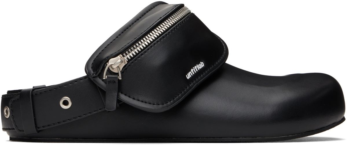 untitlab® Black Bag Belts Clogs
