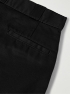 Local Authority LA - Dickies® LA Bones FUFC Straight-Leg Logo-Appliquéd Twill Shorts - Black