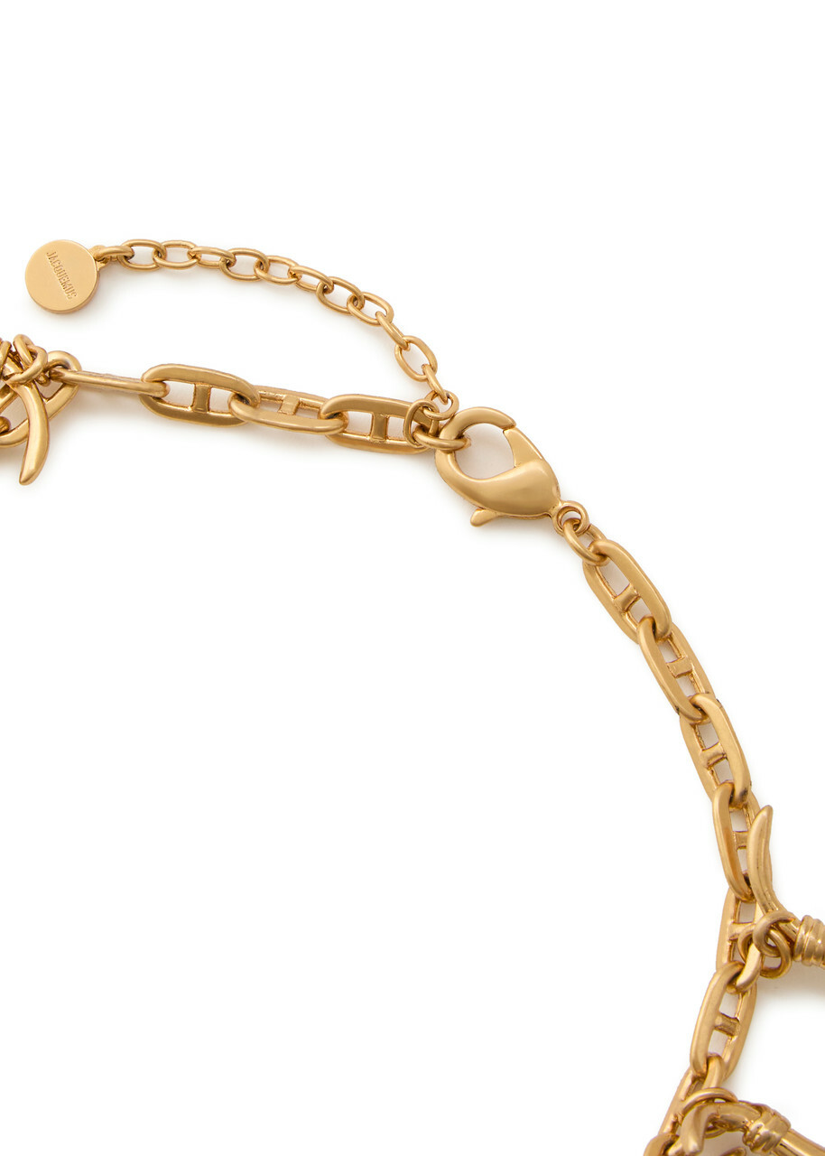 Jacquemus Le Collier Haricots Necklace - Gold - One Size