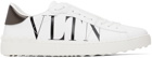 Valentino Garavani White Open 'VLTN' Sneakers
