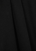 Aexae High-neck Wool top Black