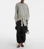 The Attico Cotton-blend cargo pants