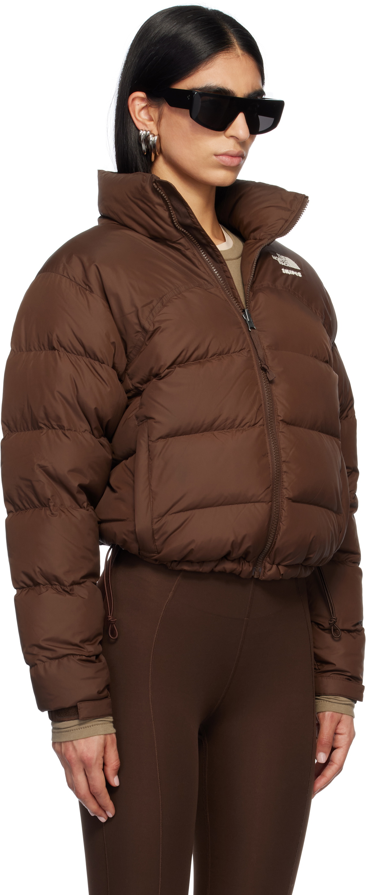 SKIMS SSENSE Exclusive The North Face Edition Retro Nuptse Down Jacket