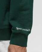 Sporty & Rich League Crewneck Green Sweatshirts