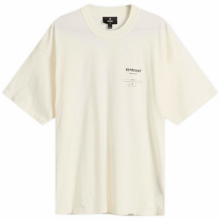 Photo: Represent Men's Revere Manor T-Shirt in Aged White