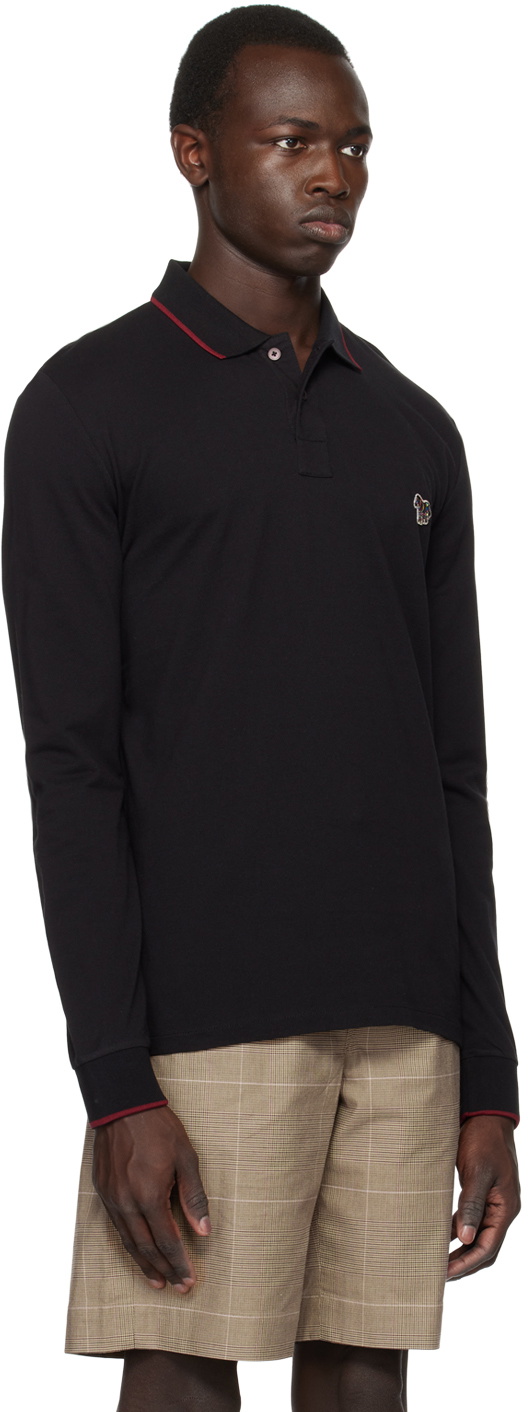 PS by Paul Smith Black Slim Fit Polo PS by Paul Smith