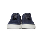 Filling Pieces Navy Suede Singular Mondo Low Sneakers