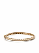 Harwell Godfrey 18K Yellow Gold Knife Edge Diamond Bracelet