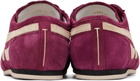 TOM FORD Purple Perforated Suede Brook Sneakers