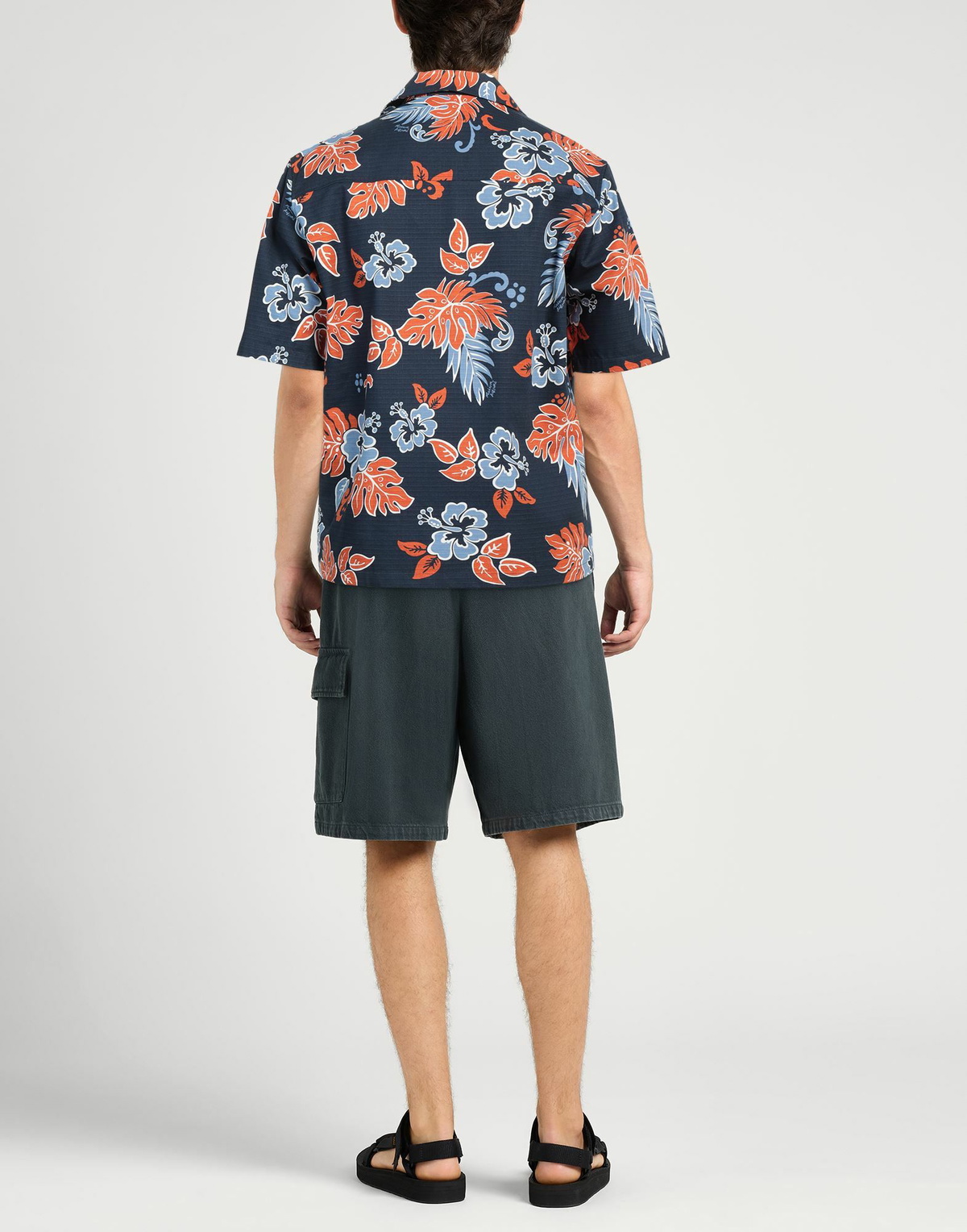 Maison Kitsuné Mens Shirt in Blue