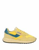 Autry Womens Sneakers in Yellow